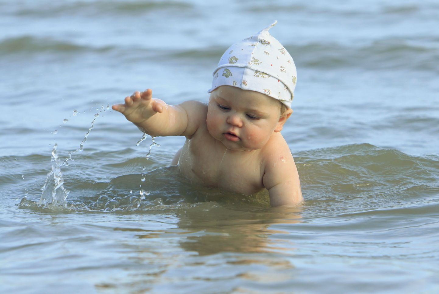 Väikseid lapsi ei tohi rannas hetkekski tähelepanuta jätta. Pilt on illustratiivne.