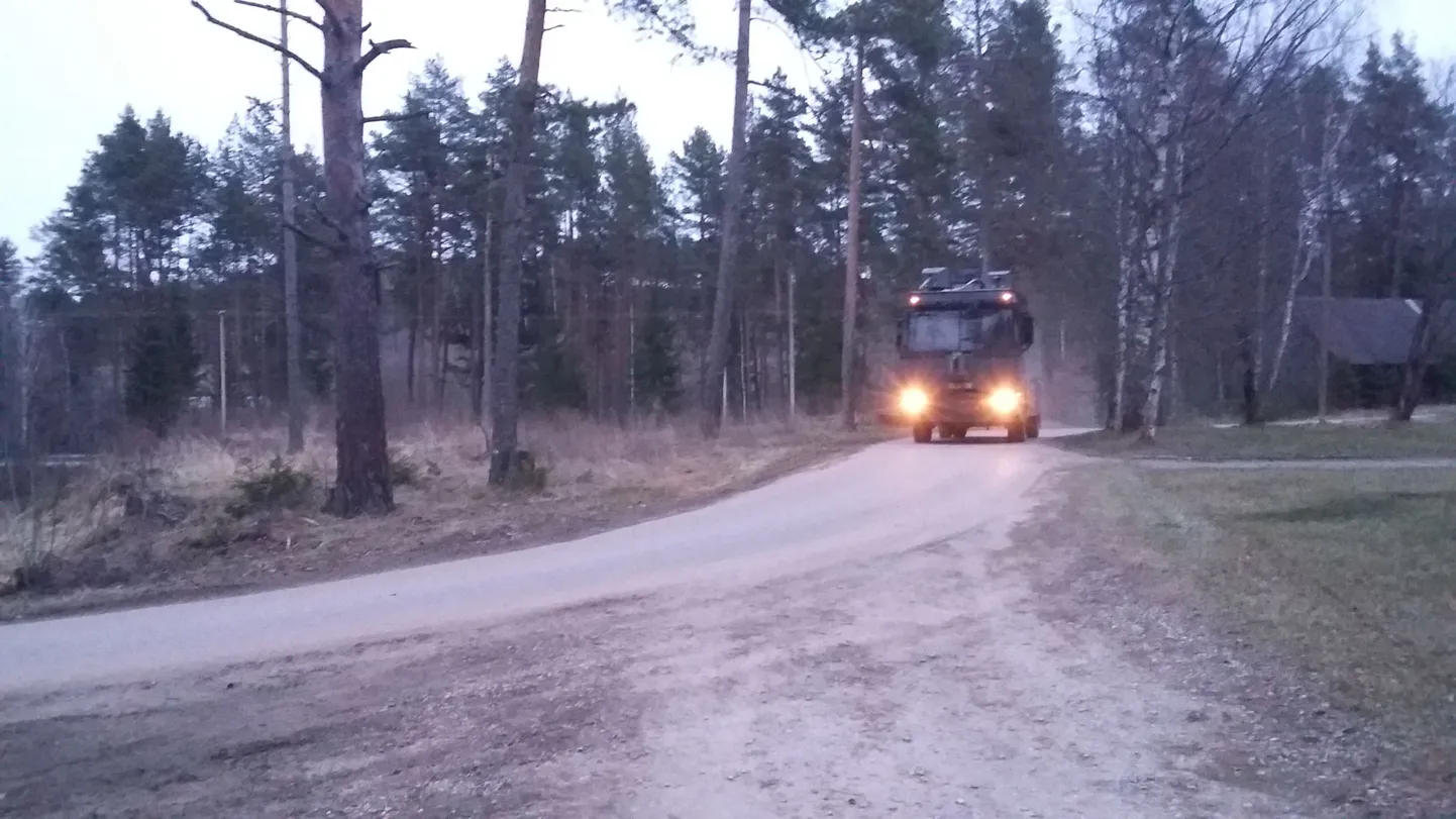 Piirivalveõppus kagupiiril