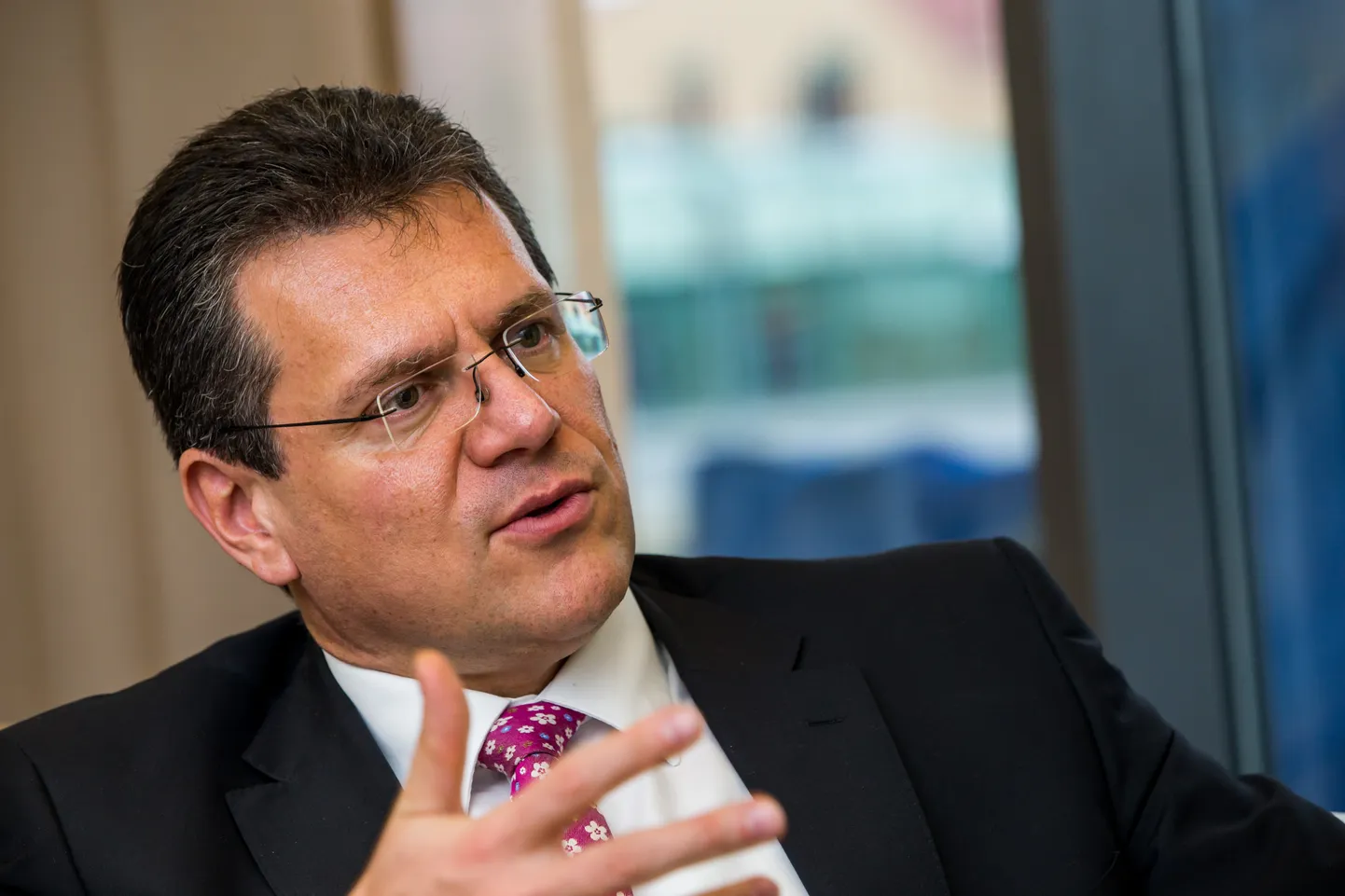 Euroopa Komisjoni energeetika eest vastutav asepresident Maroš Šefčovič.