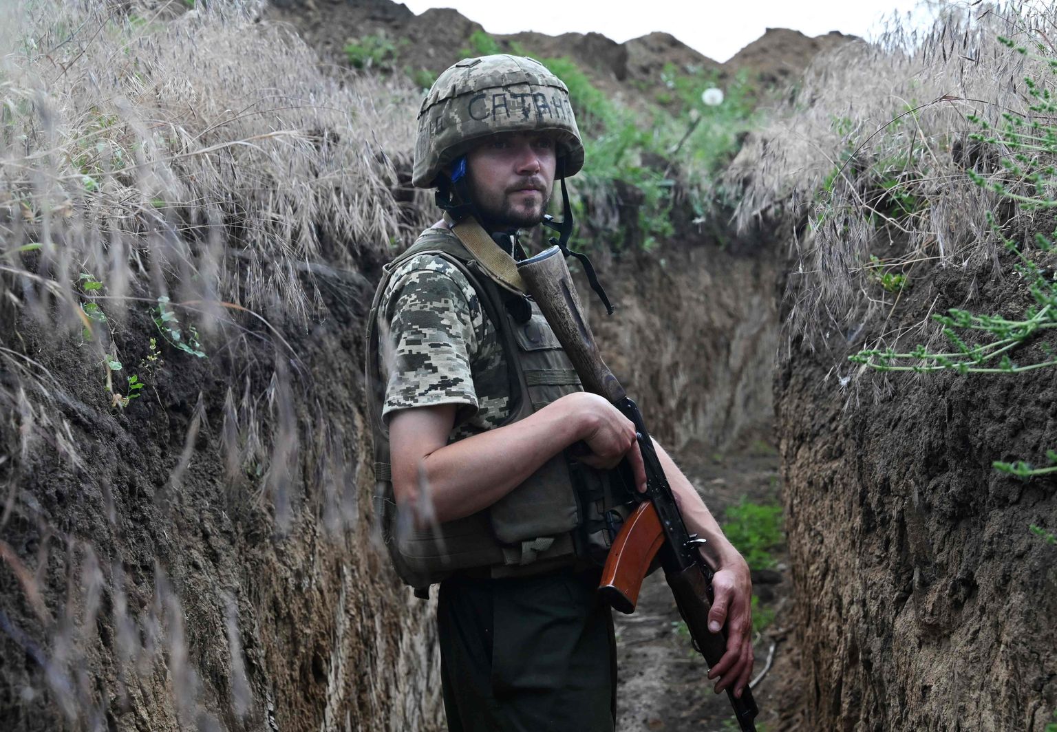 Ukraiņu karavīrs.