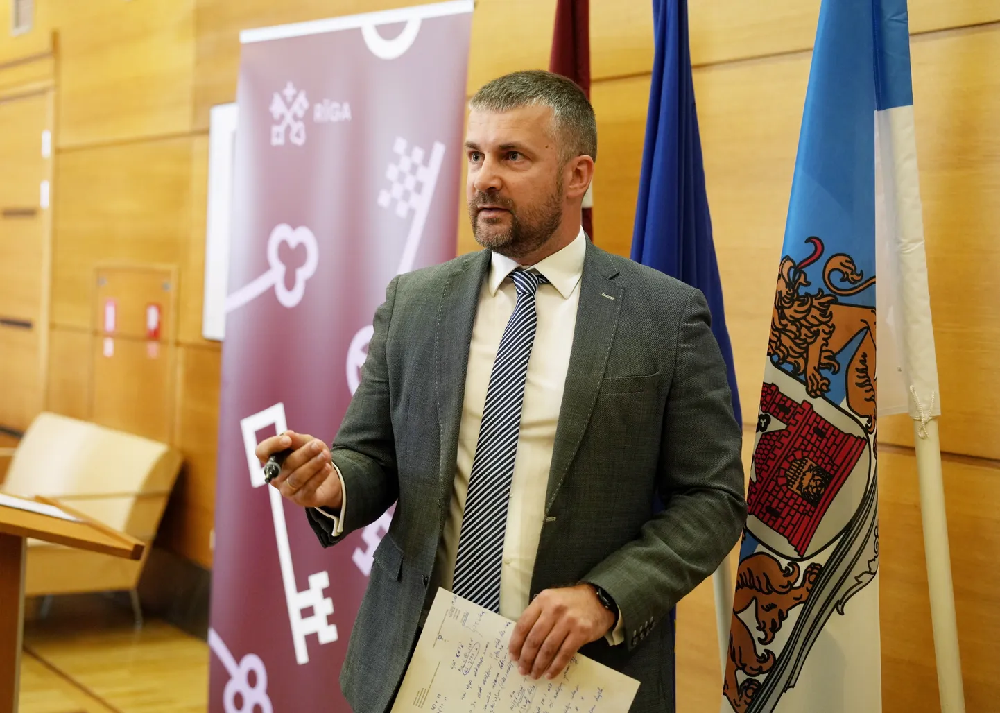 Исполнительный директор Риги Янис Ланге