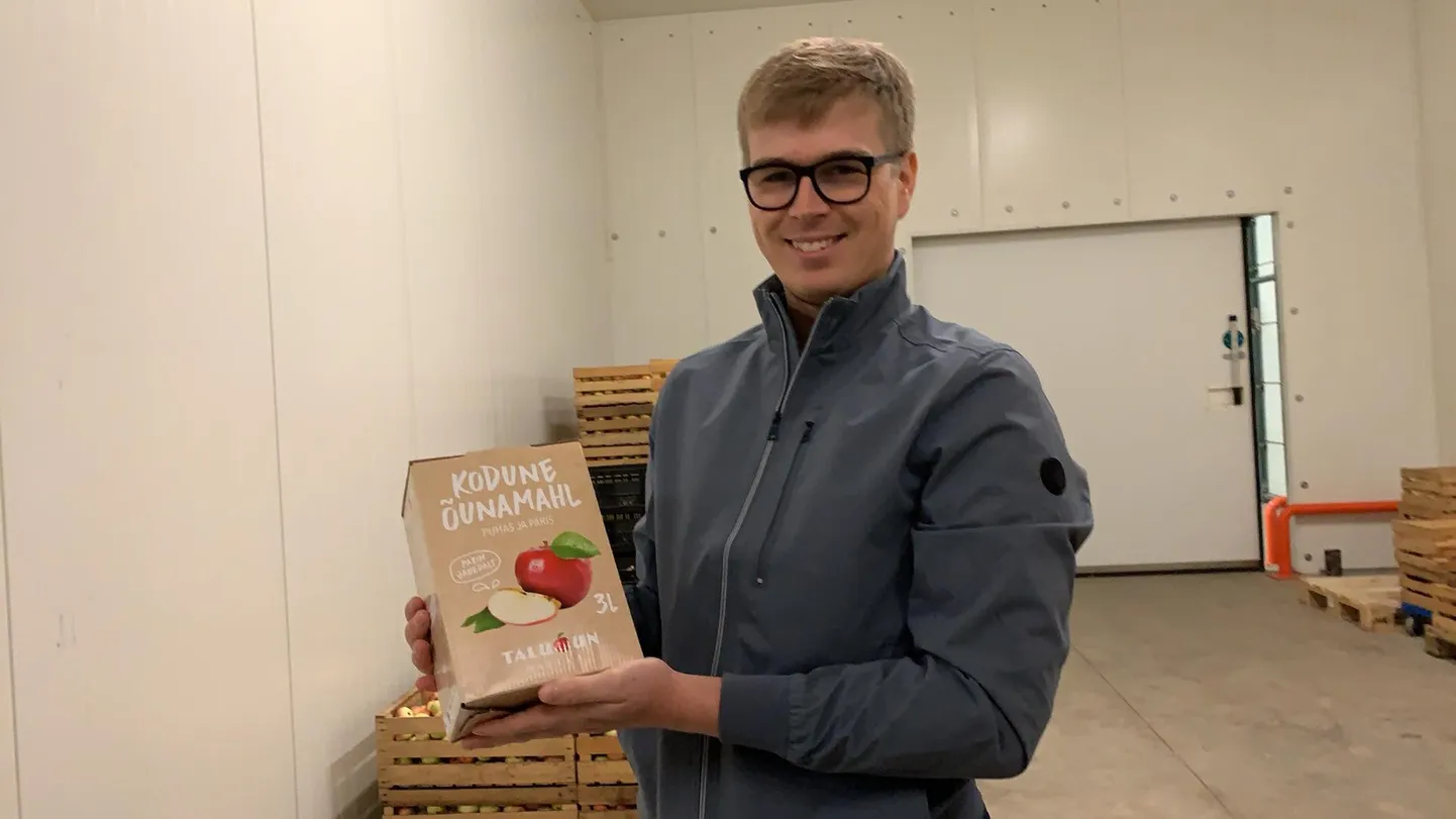 Lauri Kasvand võttis õunakasvatustalu vanematelt üle 11 aastat tagasi, olles ise vaid 20-aastane.