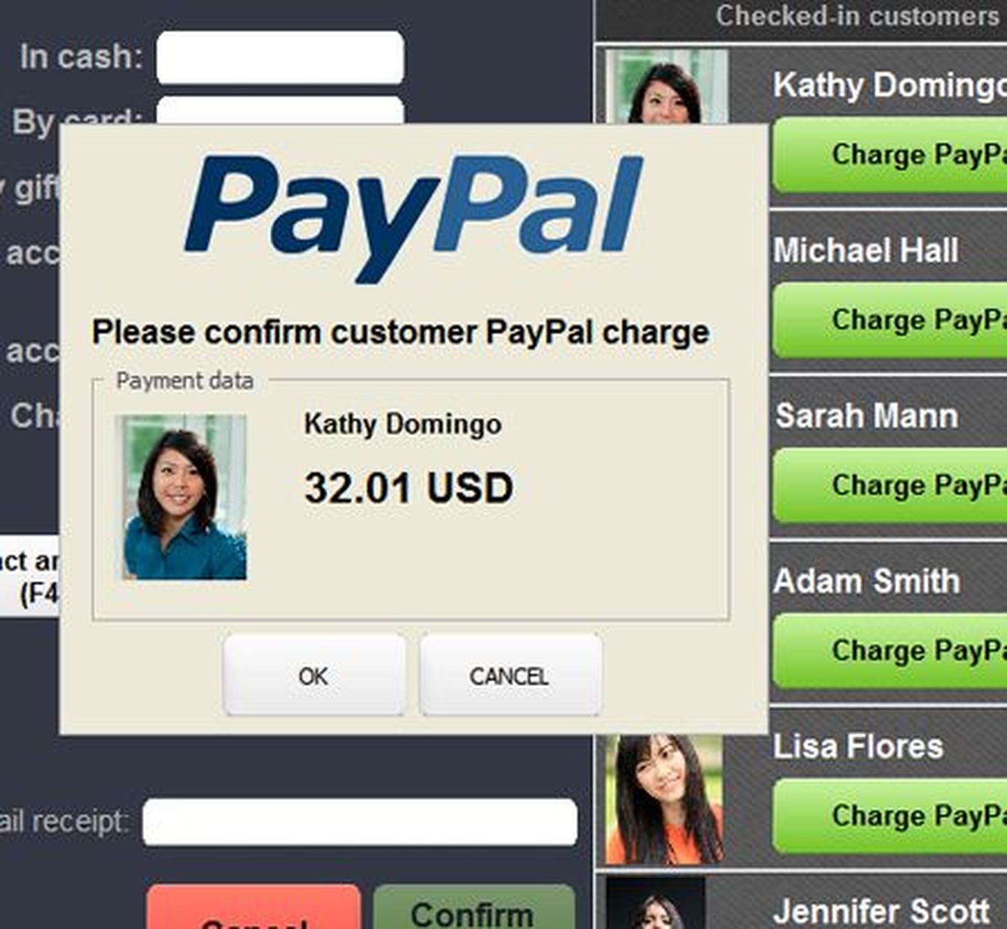 ERPLY ja PayPali loodud makserakendus.
