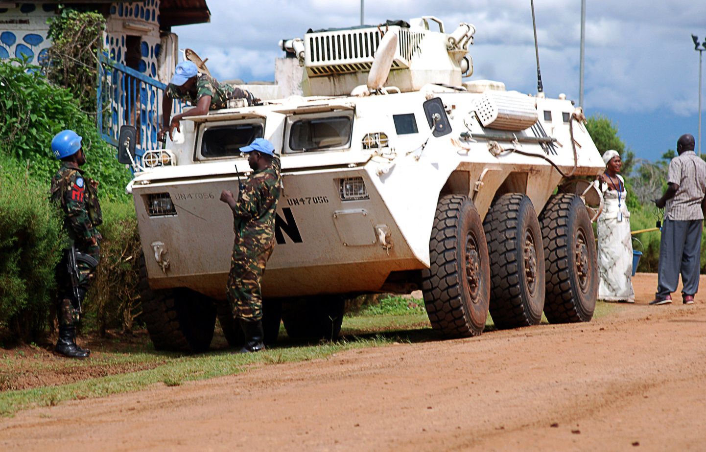 ÜRO stabiliseerimismissiooni Monusco väed Kongo Demokraatlikus vabariigis.