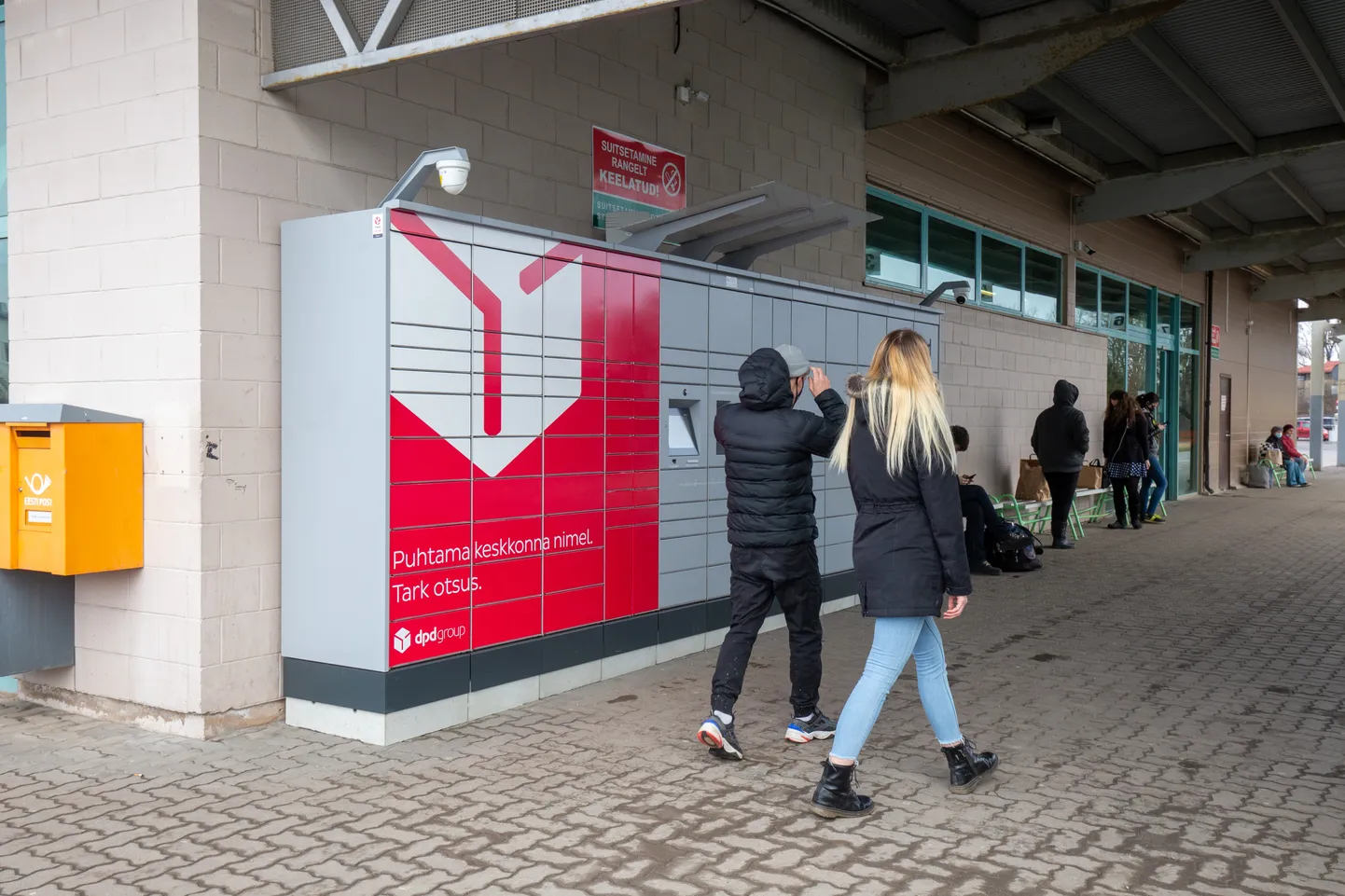 DPD pakiautomaat Viljandi bussijaamas