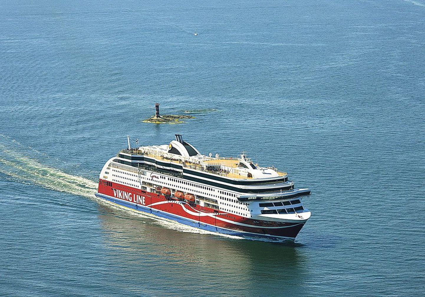 Viking Grace, как утверждают, пока единственное в мире экологичное судно, построенное в прошлом году фирмой Viking Line.