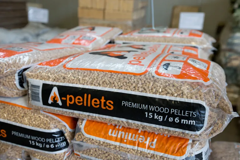Pellet Tallinna küttelaos. Foto: