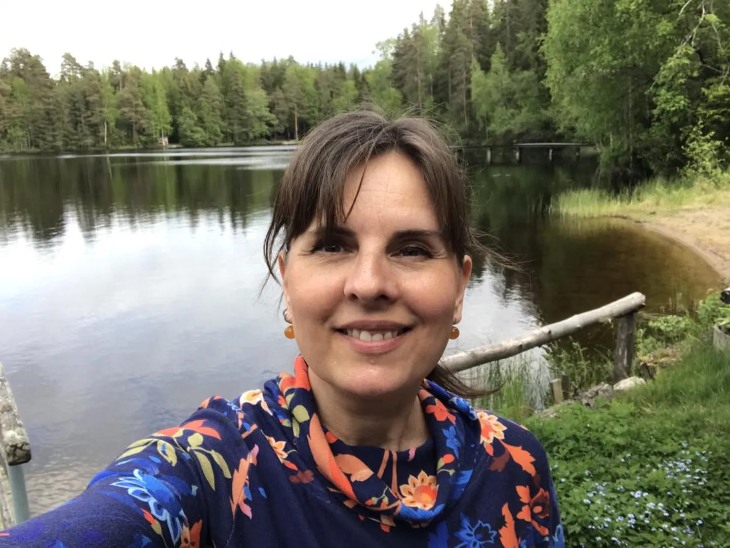 Lastekirjanik Kristiina Kass.