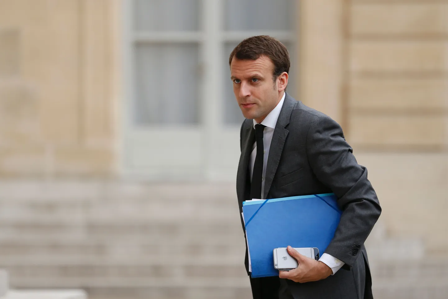 Prantsusmaa majandusminister Emmanuel Macron.