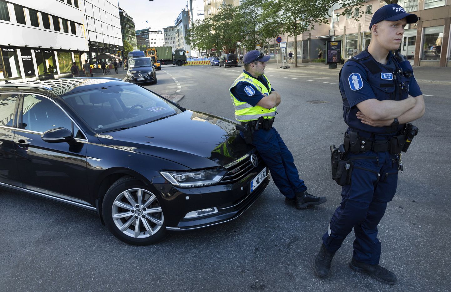 Soome politseinikud. Foto pole seotud kõnealuse juhtumiga