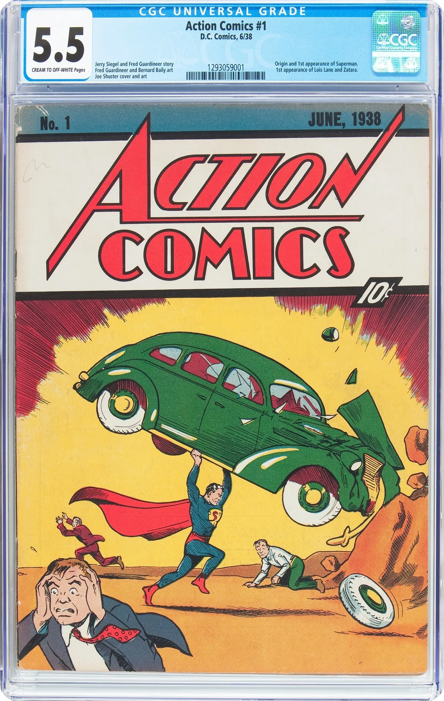 See Comics nr. 1 müüdi 2016. aastal oksjonil 956 000 dollari eest. Neljapäeval maksti sama raamatu esmaväljaande eest 6 000 000 dollarit.
