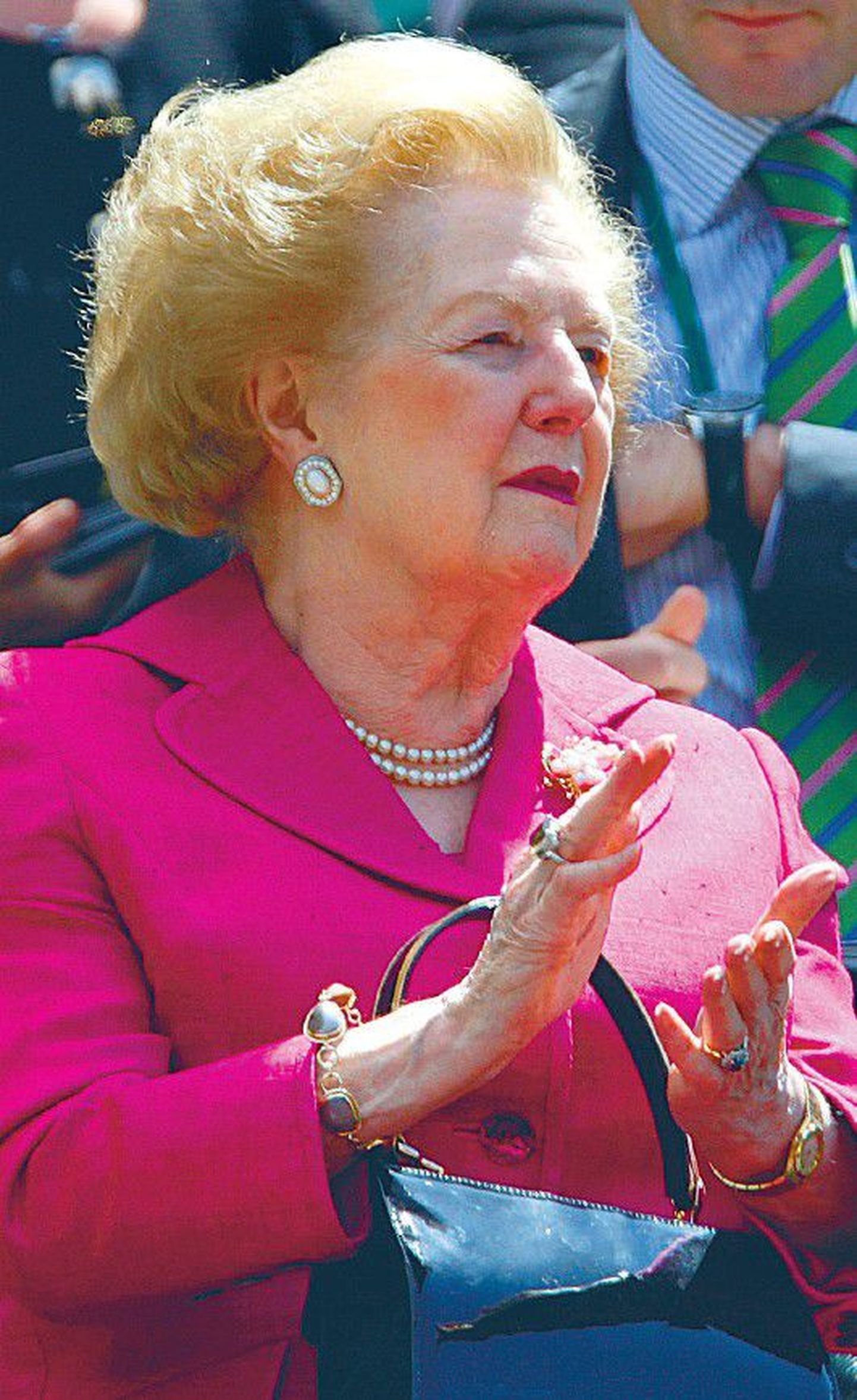 Raudne Leedi roostetab – ka Margaret Thatcheri vahedaks ihutud vaim pole igavene. Pildil on Thatcher viimasel avalikul etteastel selle aasta juulikuus.