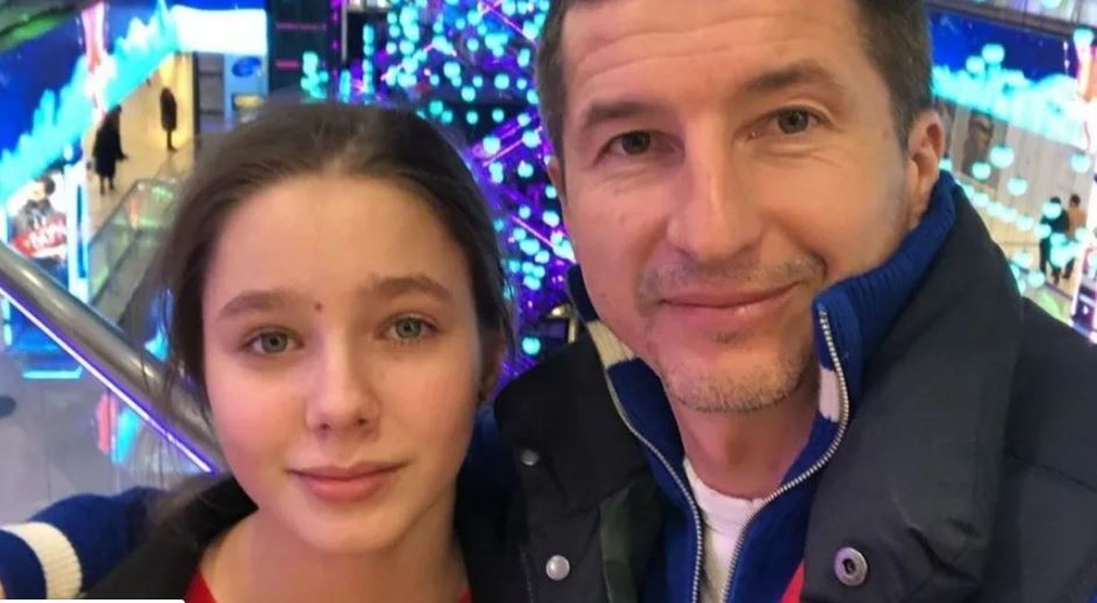 Авгений Алдонин с дочерью