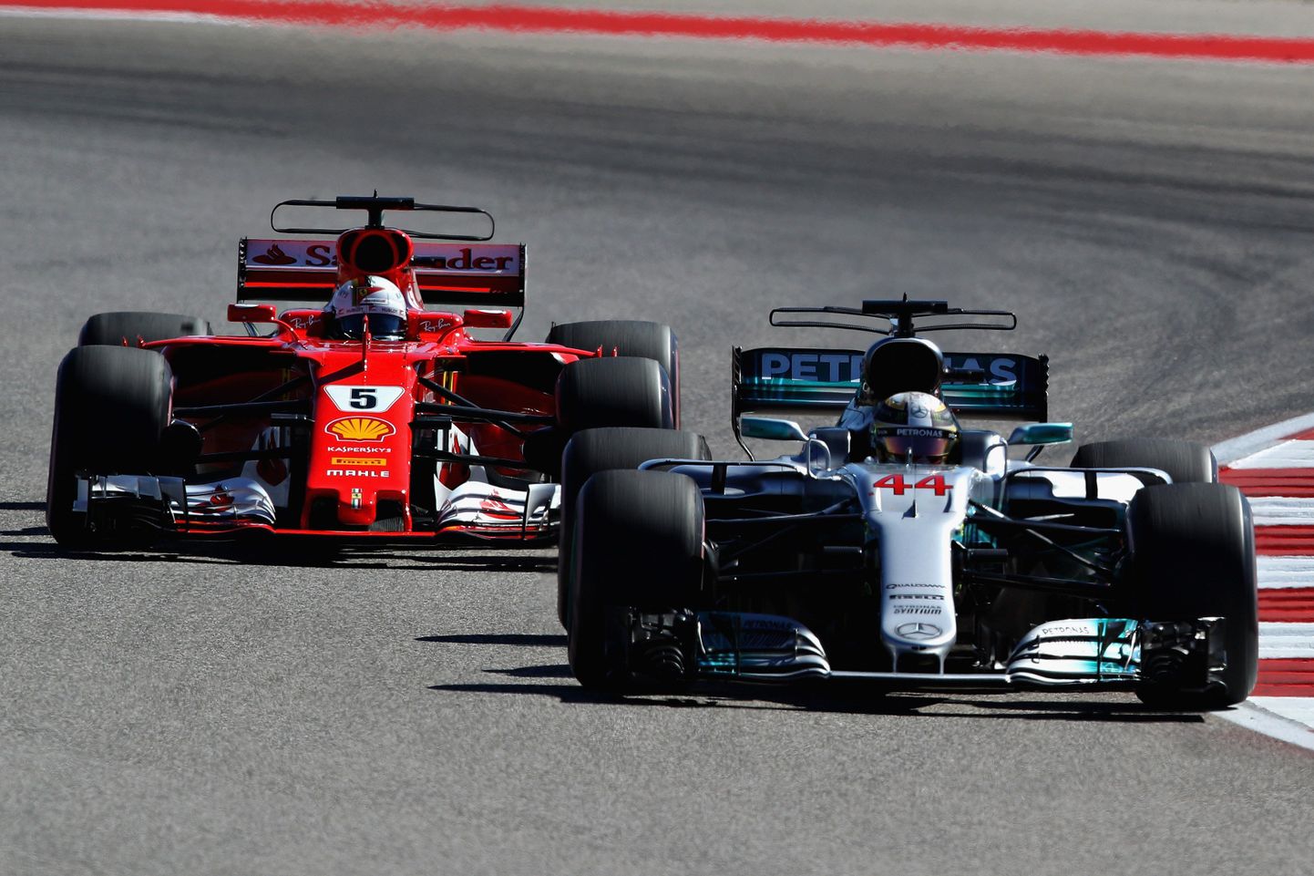 Lewis Hamilton ees, Sebastian Vettel järel - nii on hooaja teises pooles asjad käinud.