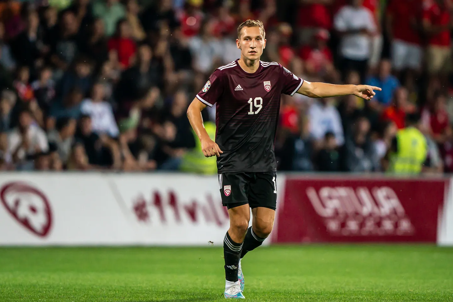 Latvijas futbolists Raimonds Krollis