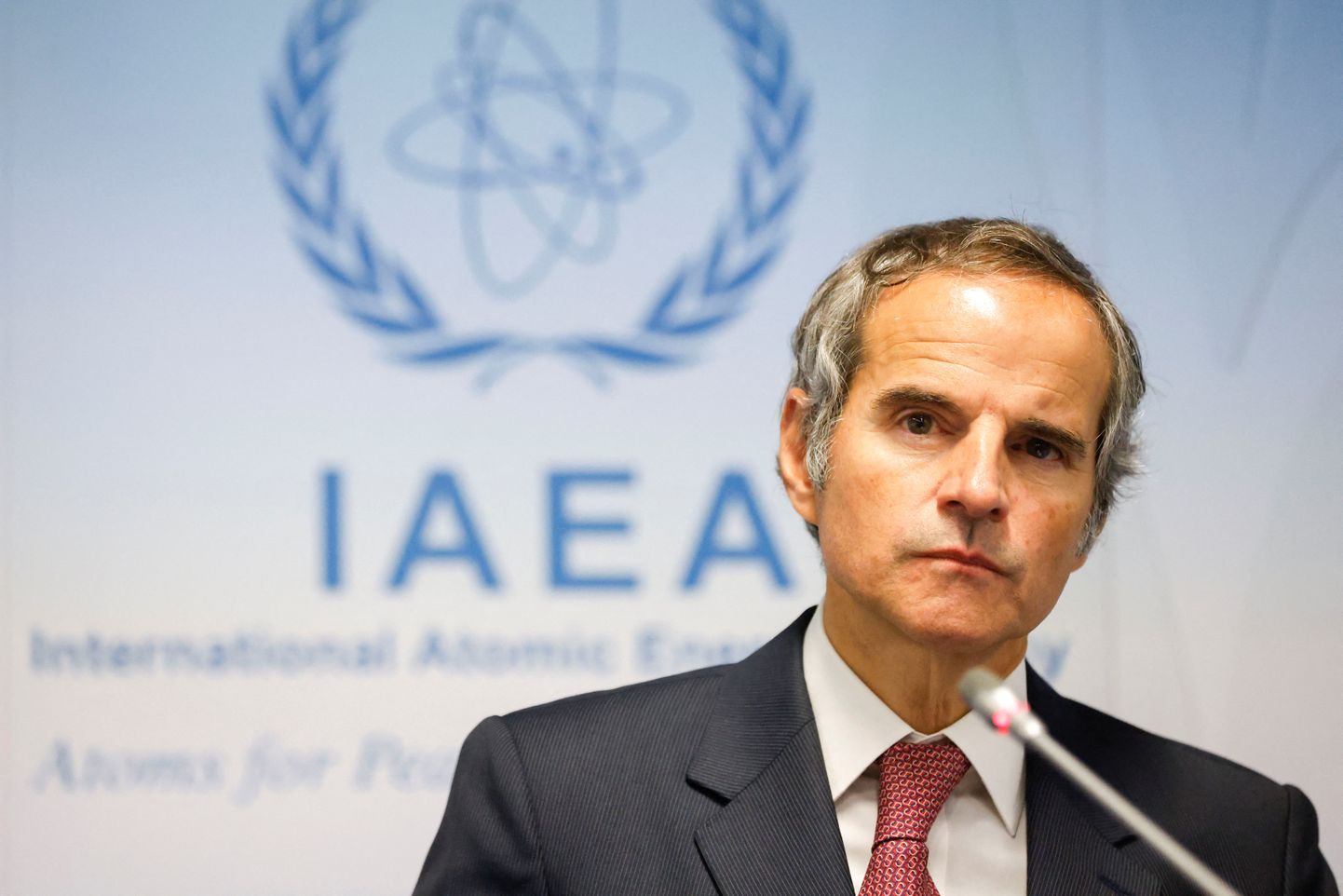 IAEA ģenerāldirektors Rafaels Grosi.