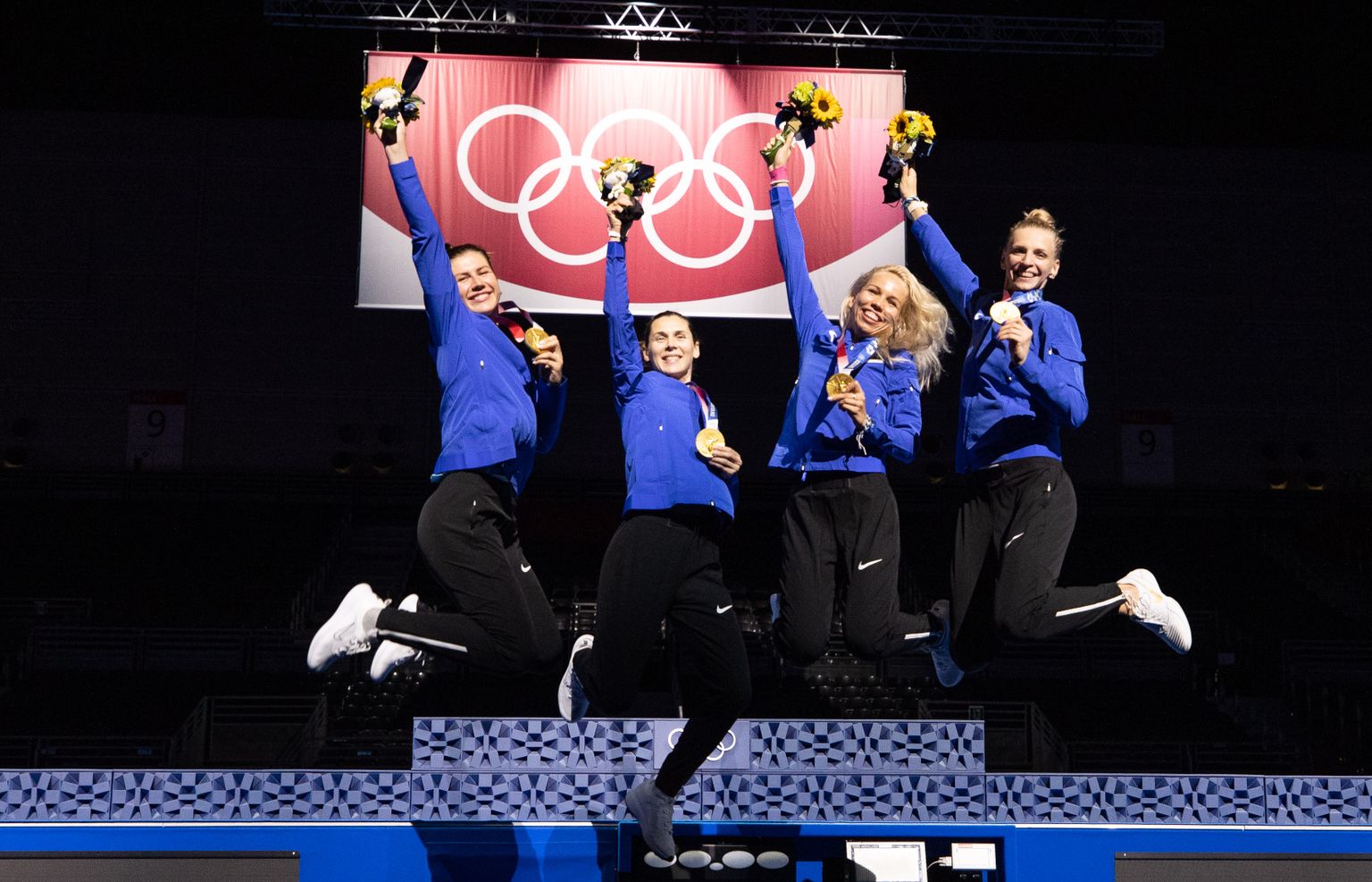 Eesti epeenaiskond võitis Tokyo olümpiamängudel kuldmedali.