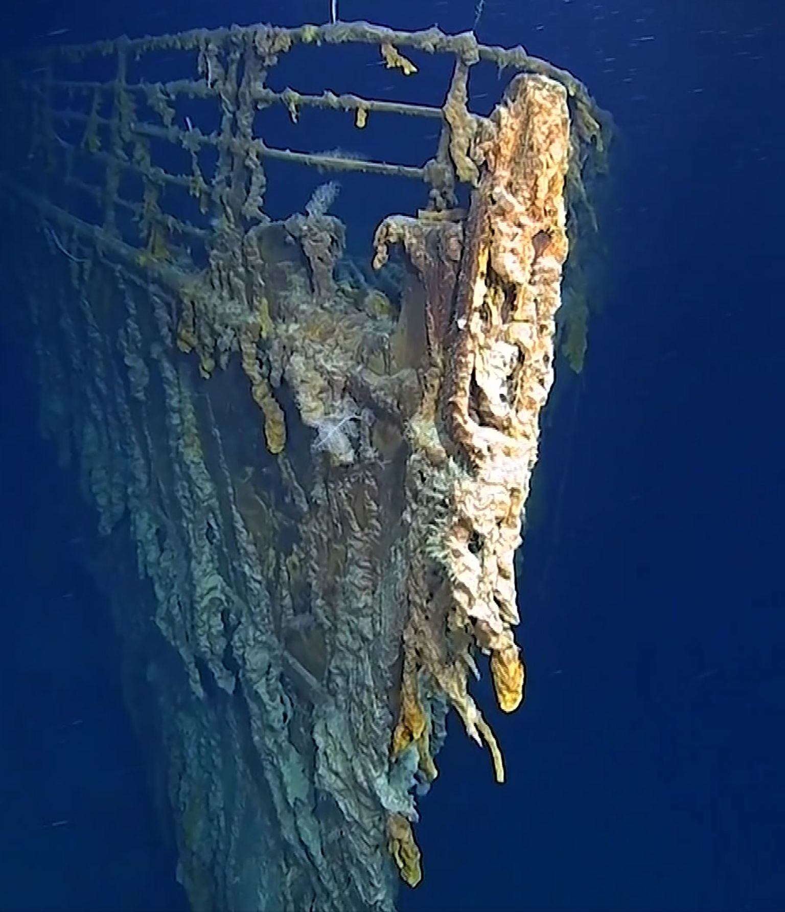 Обломки «Титаника».