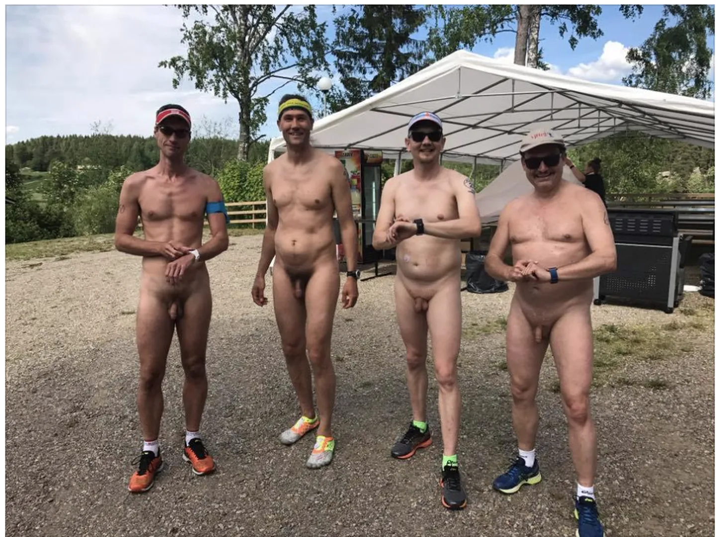 Nakukymppi maratoni osavõtjad