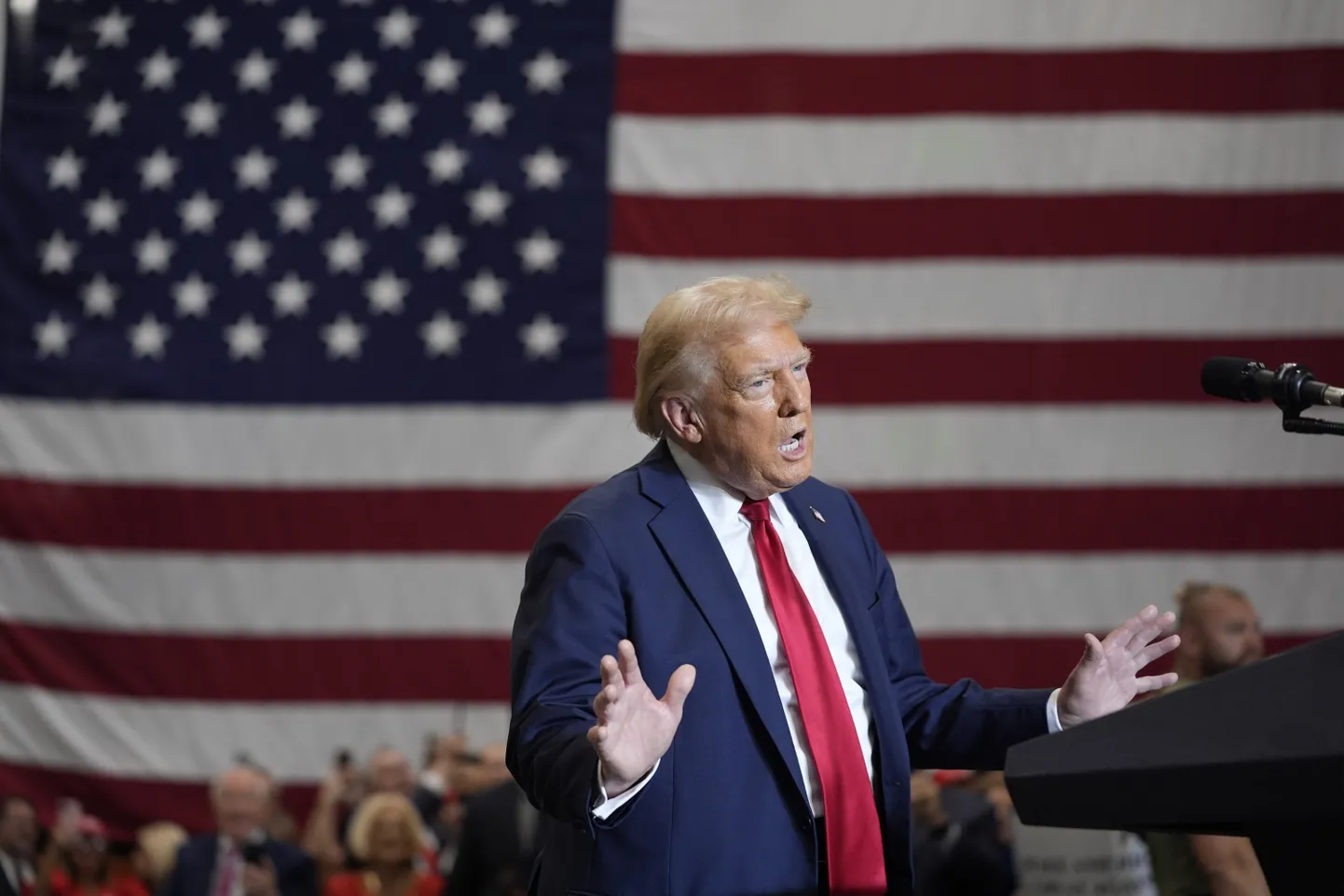 USA vabariiklaste presidendikandidaat Donald Trump.