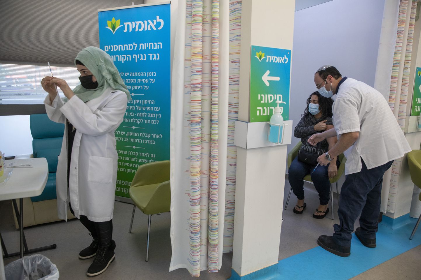 Vaktsineerimine Iisraelis, 8. jaanuar.