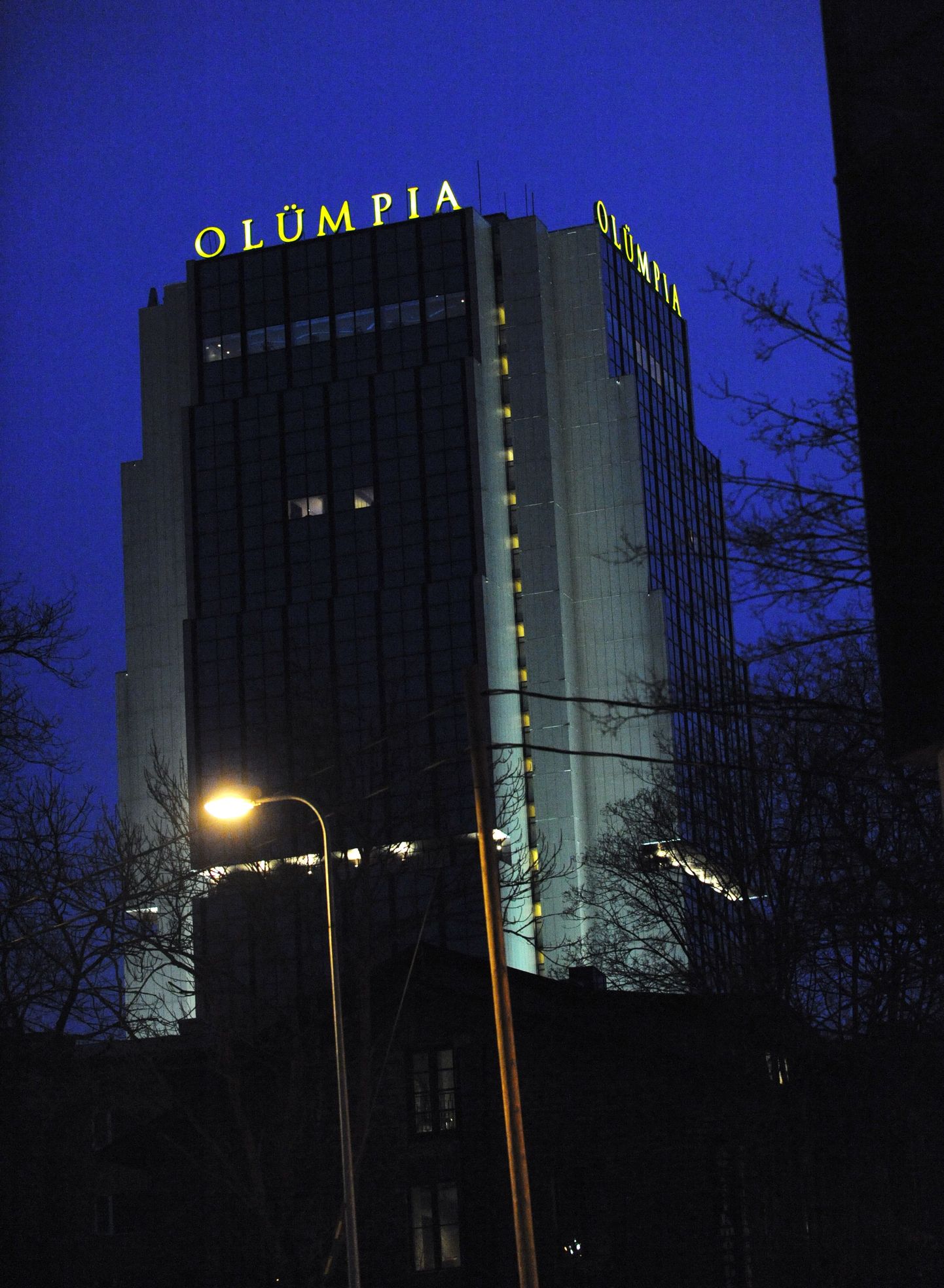 Вид на гостиницу Reval Hotel Olümpia.