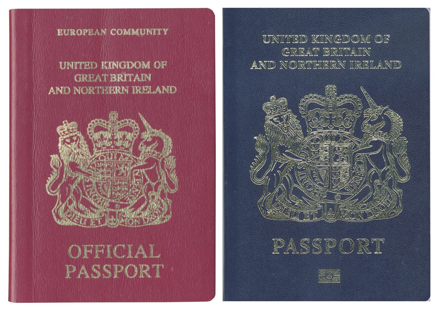 Ühendkuningriigi passid.