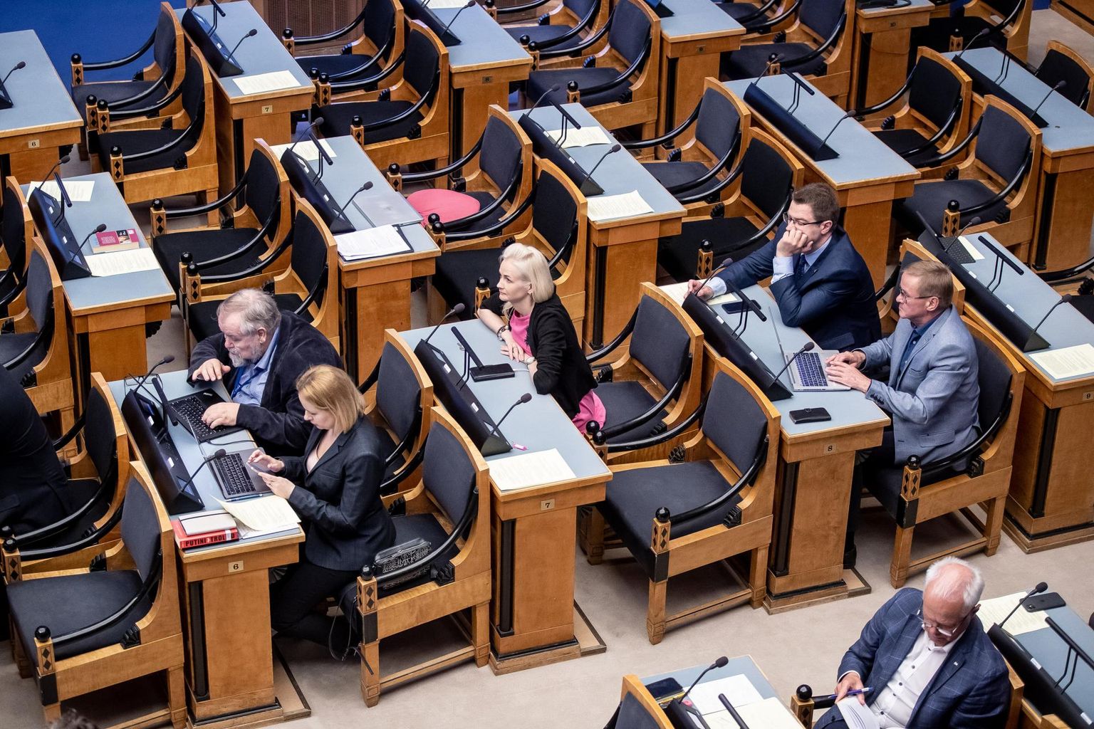 Riigikogu pidas eelmisel nädalal Reformierakonna obstruktsiooni tõttu ööistungi.