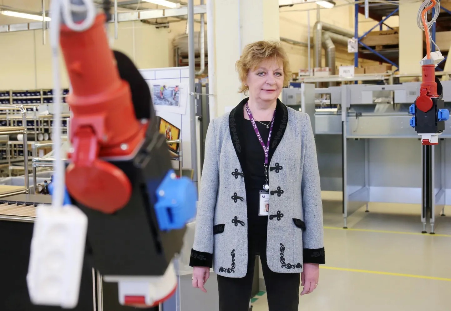 Emöke Sogenbits, head of HANZA Mechanics factories in Tartu and Narva.