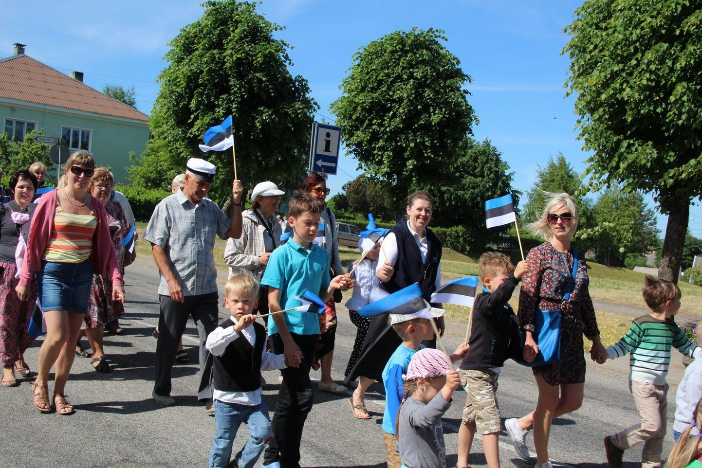 Eesti lipu 132. sünnipäeva tähistamine Otepääl 2016.aastal