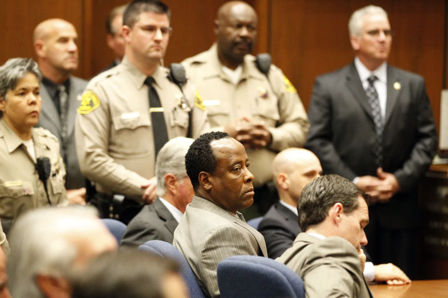 Dr. Conrad Murray 7. novembril kohtusaalis