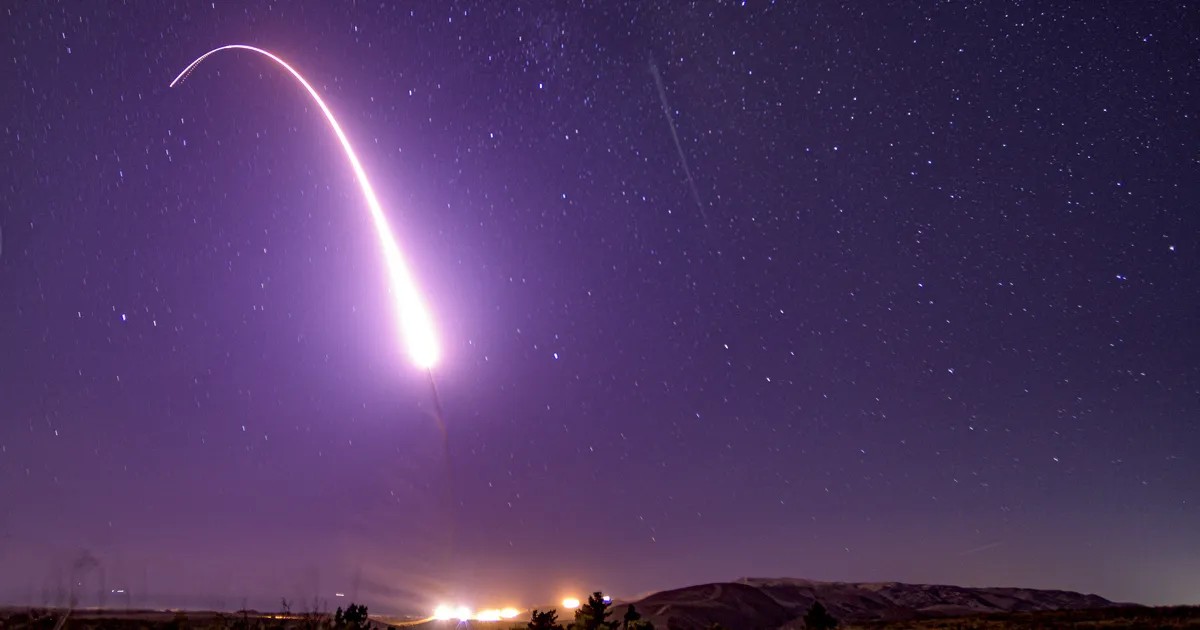 USA katsetab mandritevahelist ballistilist raketti