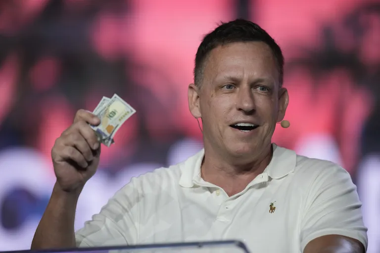 Peter Thiel. (AP Photo/Rebecca Blackwell, File)