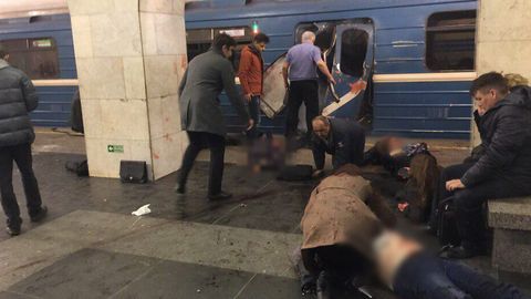 В метро Санкт-Петербурга прогремел взрыв