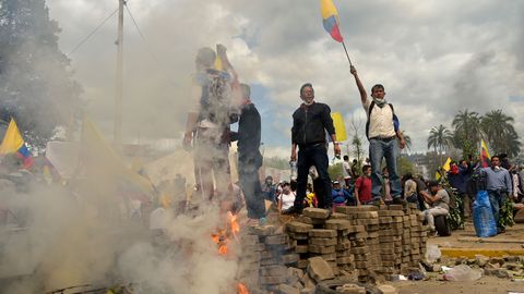Ecuadori protestiliikumine nõustus otsekõnelustega