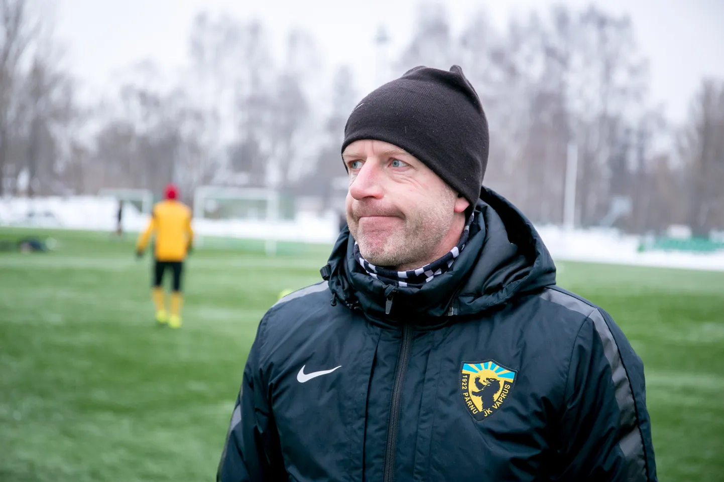 Pärnu Vapruse peatreener Indrek Zelinski.