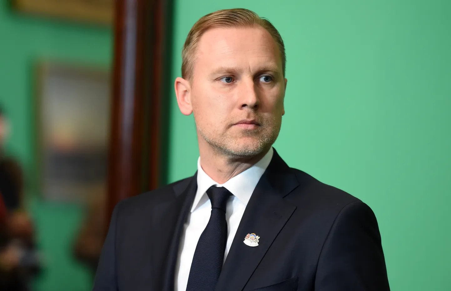 Läti erakonna erakonna KPV LV esimees Aldis Gobzems.