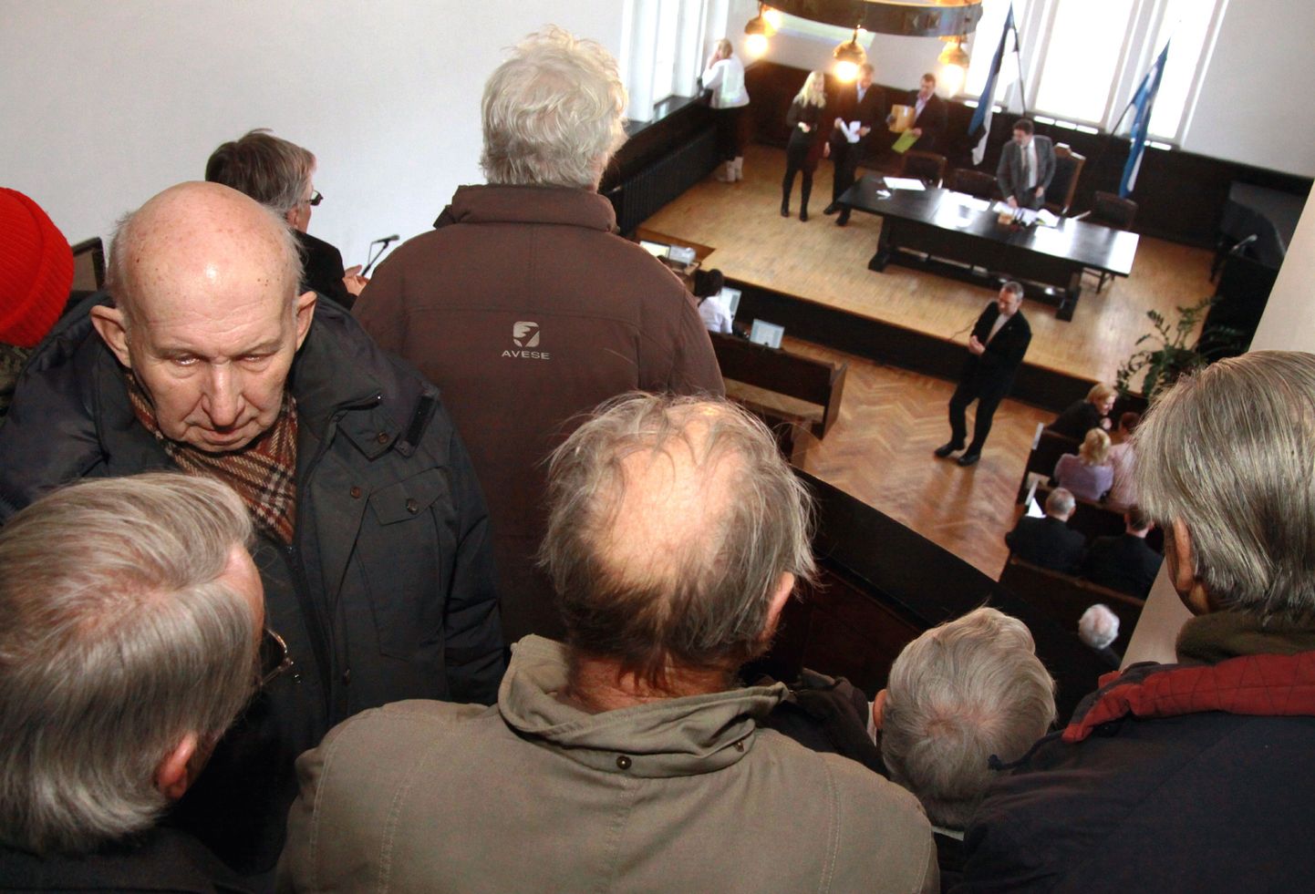 Pärnu linnavolikogu juures toimus pikett ja allkirjade kogumine Pärnu leiva toetuseks.