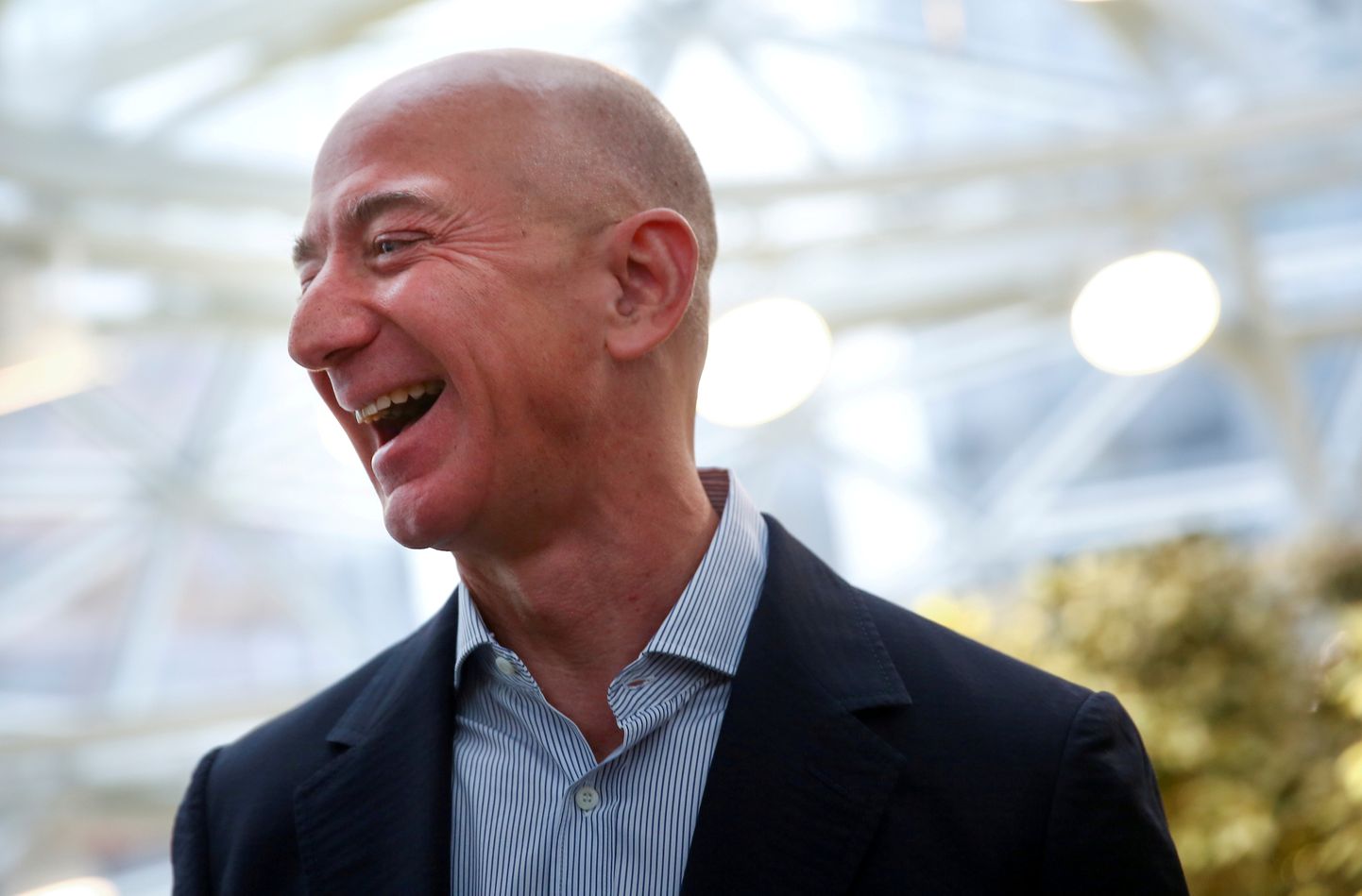 Jeff Bezos jaanuaris 2018 Amazoni Seattle'i peakorteris