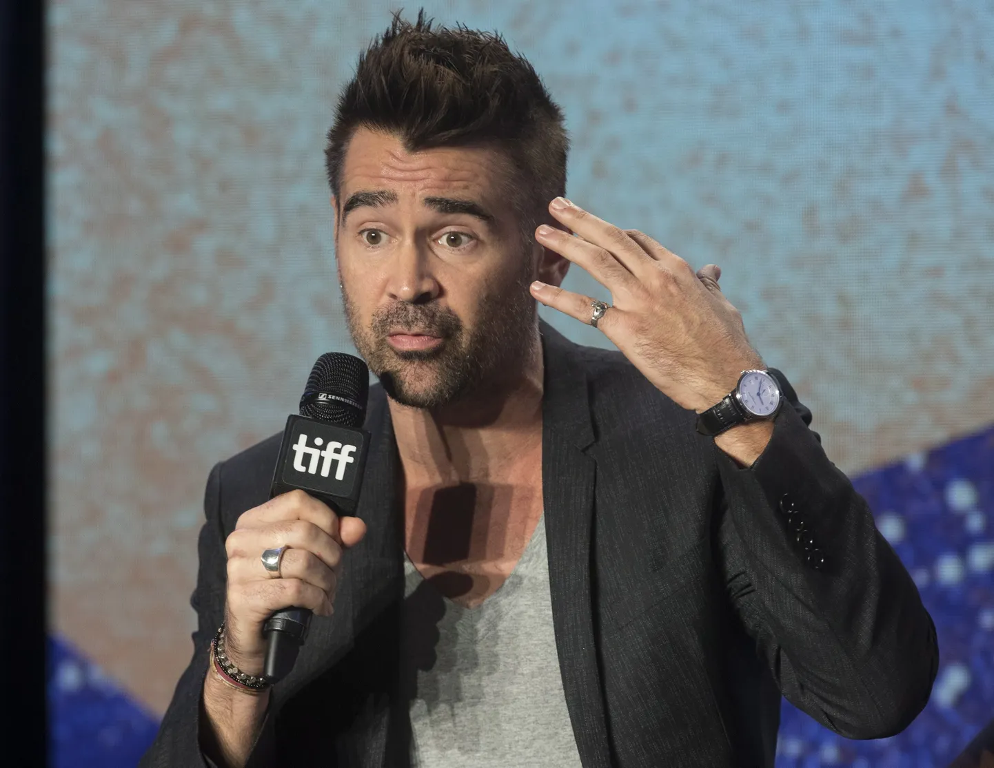Colin Farrell Toronto filmifestivalil 2018, kus linastus «Lesed».