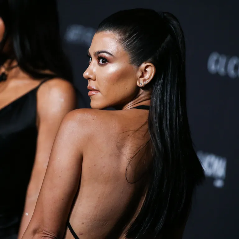 Kourtney Kardashian 2018.