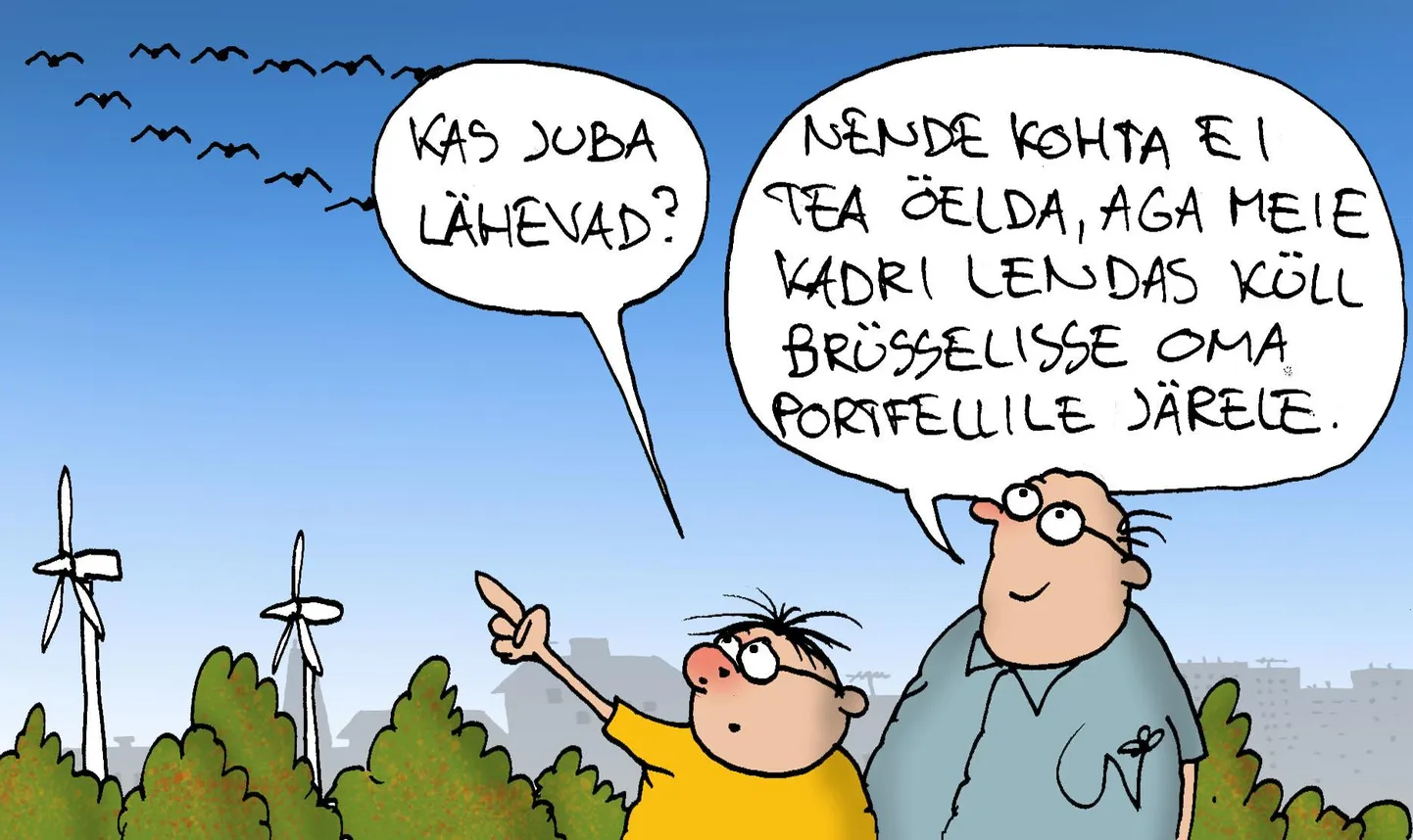 Päeva karikatuur FOTO: Urmas Nemvalts