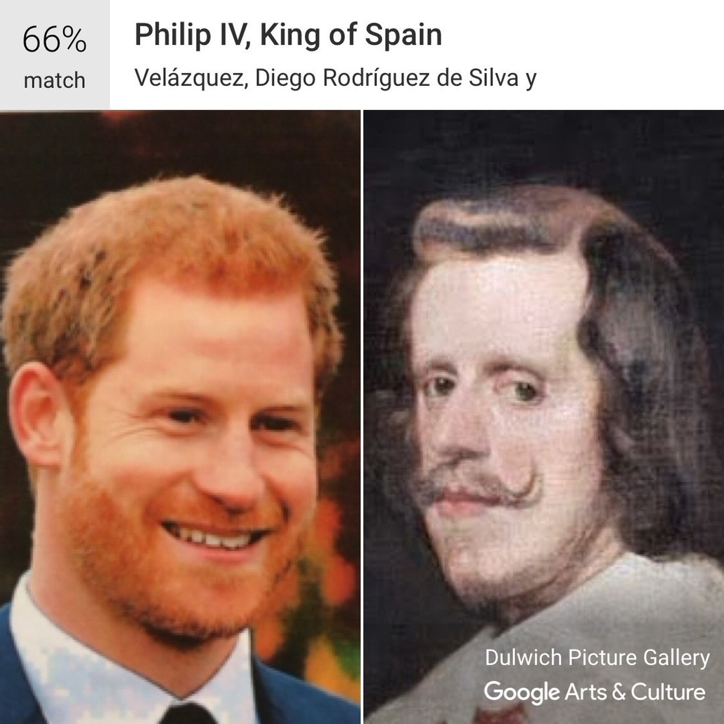 Prints Harry ja Hispaania kuningas Felipe IV