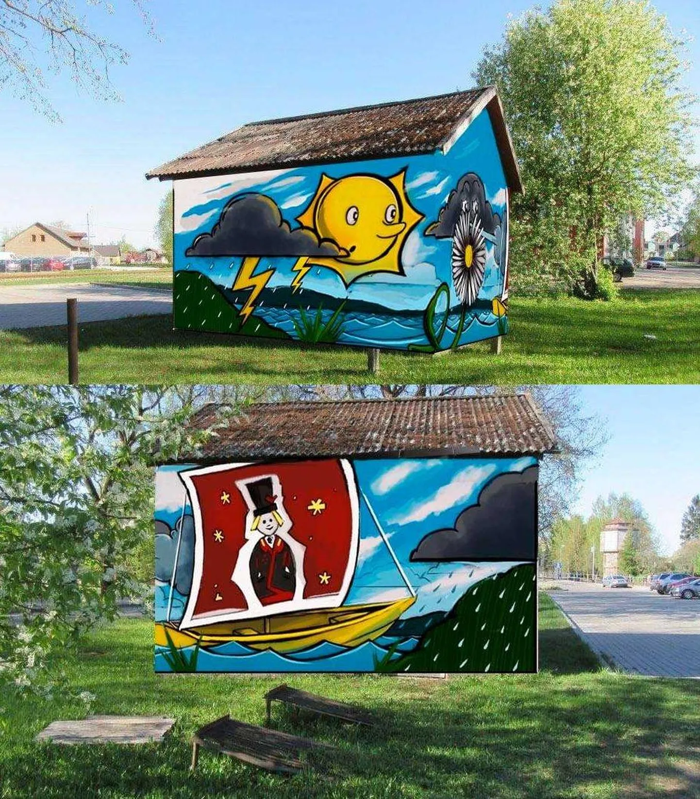 Selliseks kavatseb kunstnik teha Viljandi raudteejaama pumbajaama.