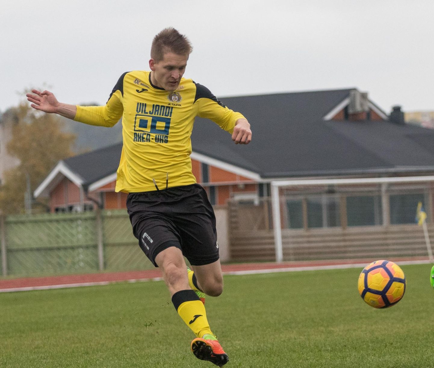 Tuleviku mängumees Rainer Peips lõi viimati peetud kohtumises Tallinna Kalevile värava.