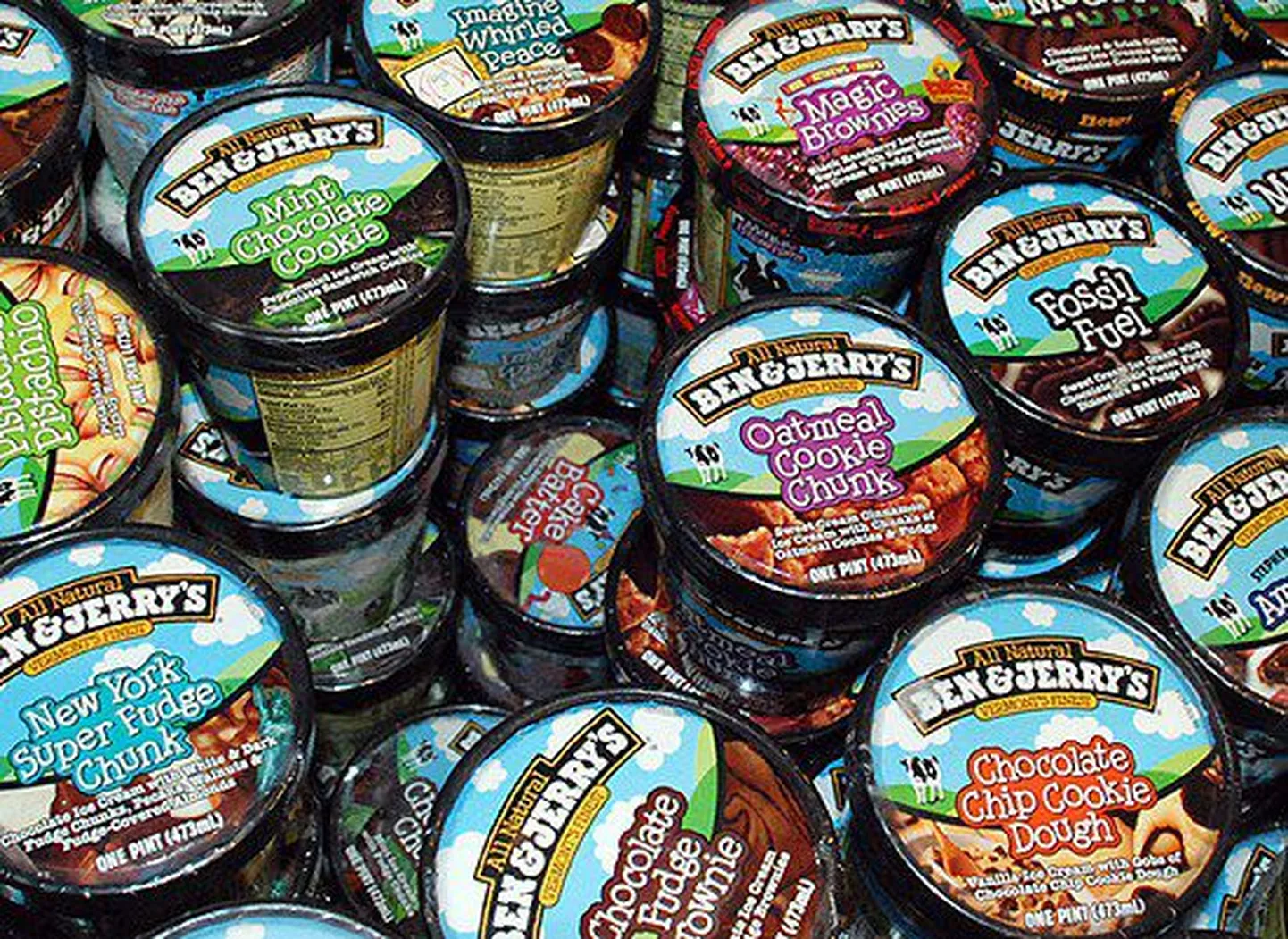 Ben&Jerry's jäätised on populaarsed Eestiski.