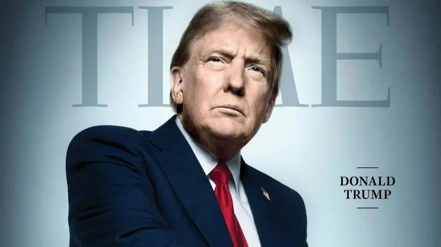Трамп стал человеком года во второй раз.