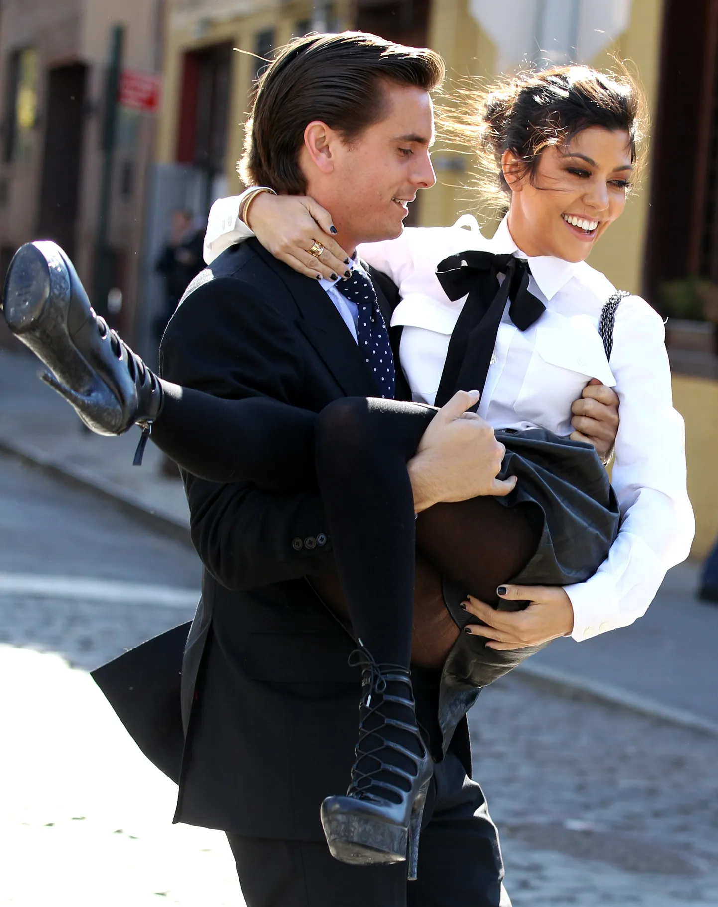 Kourtney Kardashian ja Scott Disick 2010.