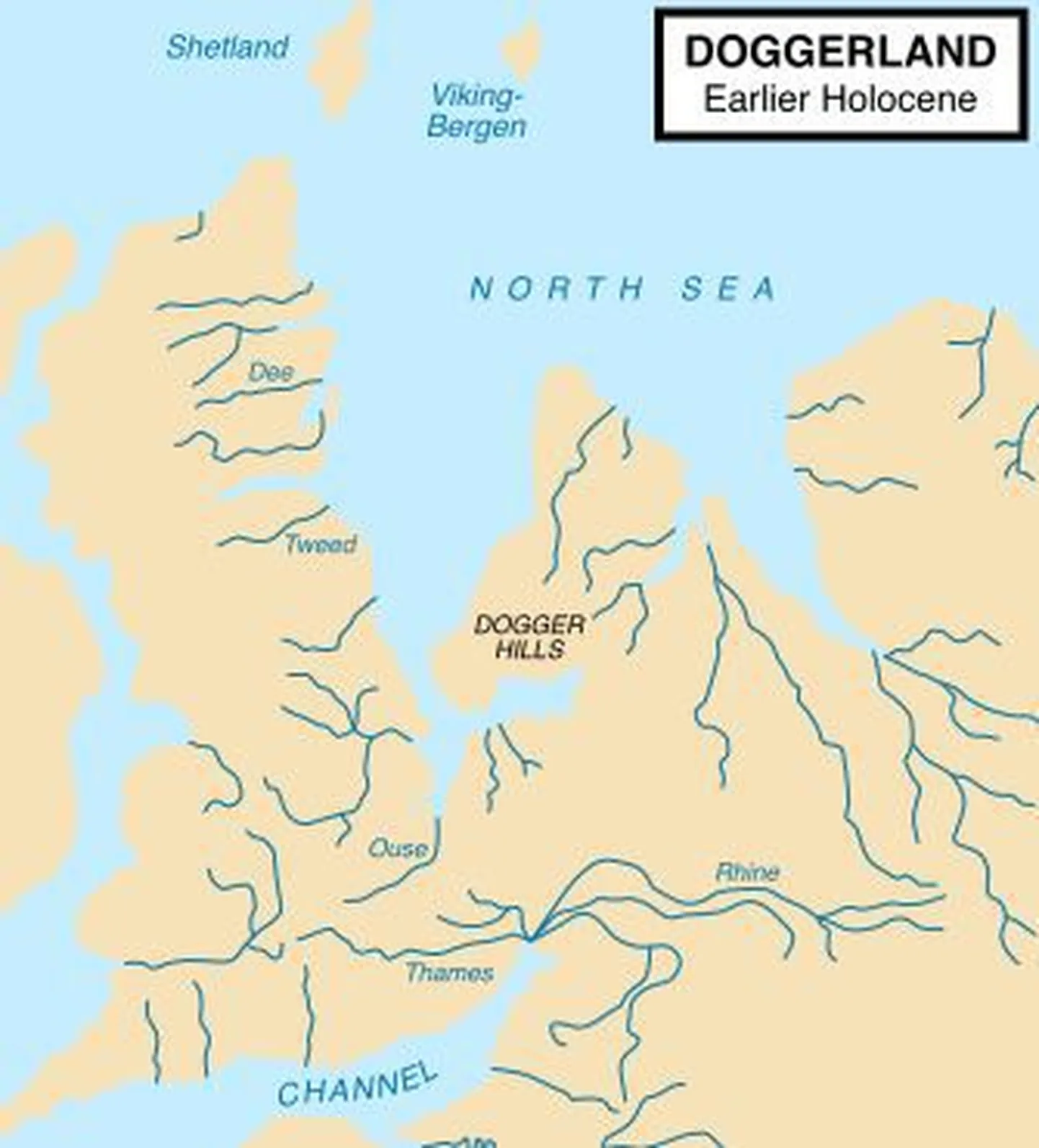 Doggerland ühendas nüüdseid Briti saari mandri-Euroopaga