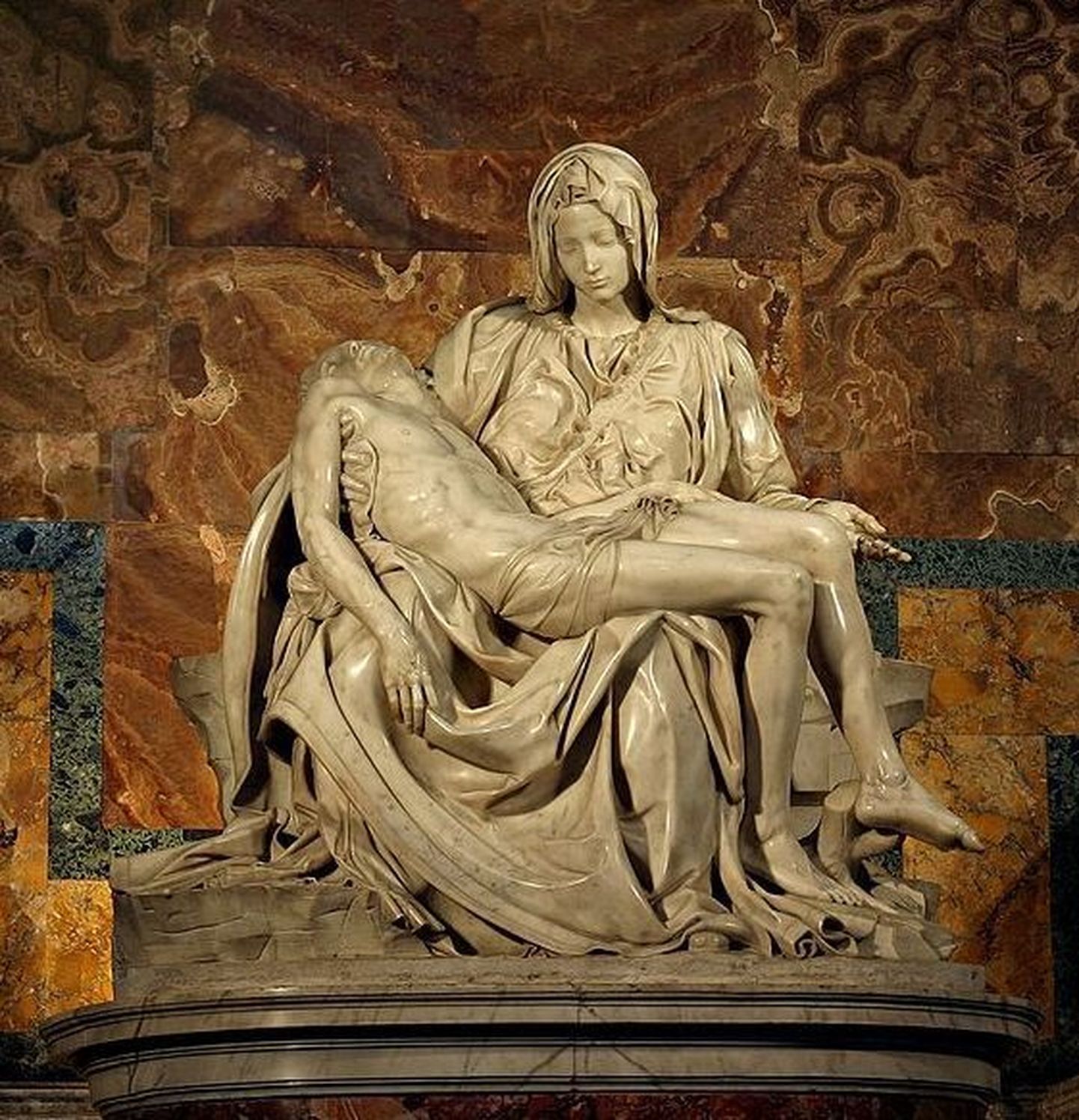 Michelangelo ««Pietà»  Vatikani Püha Peetruse basiilikas